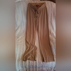 Vince Camuto Tan Ribbed Knitwear